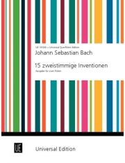15の2声のインヴェンション (バッハ)　  (フルートニ重奏)【15 Two-Part Inventions】