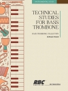 技術的練習曲（ドナルド・ナヴ）（バストロンボーン）【Technical Studies for Bass Trombone】