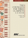 オ・ルヴォワール  (フレデリック・ハート)  (クラリネット三重奏)【Two Contrasts For Three Clarinets II. Au Revoir】
