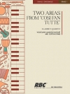 2つのアリア「コシ・ファン・トゥッテ」より（モーツァルト） (クラリネット四重奏)【Two Arias from Cosi Fan Tutte】
