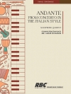 アンダンテ「イタリア協奏曲」より  (バッハ)  (サックス四重奏)【Andante from Concerto in the Italian Style】