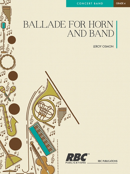 バラード（ルロイ・オスモン）（ホルン・フィーチャー）（スコアのみ）【Ballade for Horn and Band】