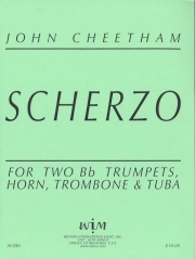 スケルツォ（ジョン・チータム）（金管五重奏）【Scherzo】