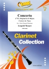 協奏曲（レオポルト・モーツァルト）（クラリネット+ピアノ）【Concerto 1762, Original in D Major】