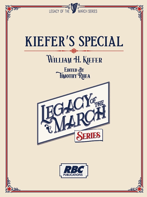 キーファーズ・スペシャル（ウィリアム・キーファー）（スコアのみ）【Kiefer’s Special】