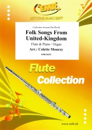 イギリス民謡集（フルート+ピアノ）【Folk Songs From United-Kingdom】
