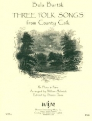 3つの民謡「チーク県」より（ベラ・バルトーク）（フルート+ピアノ）【Three Folk Songs from County Csik】