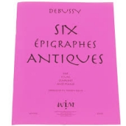 6つの古代のエピグラフ（クロード・ドビュッシー）(木管二重奏+ピアノ）【Six Epigraphes Antiques】