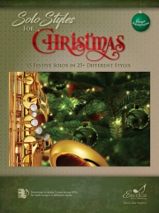 3つのスタイルのクリスマス・ソング集（テナーサックス）【Solo Styles for Christmas】