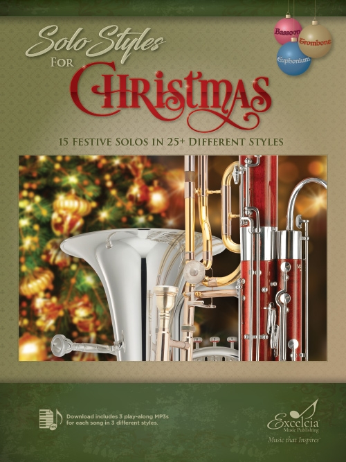 3つのスタイルのクリスマス・ソング集（ユーフォニアム）【Solo Styles for Christmas】