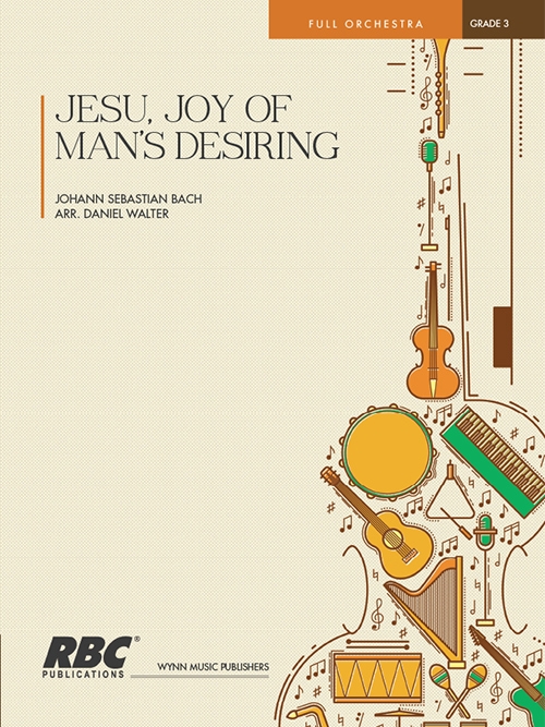 主よ、人の望みの喜びよ（バッハ）（スコアのみ）【Jesu, Joy of Man’s Desiring】