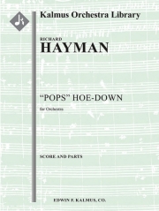 ポップス・ホウダウン  (リチャード・ヘイマン)（スコアのみ）【"Pops" Hoe Down】