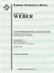 舞踏への勧誘（カール・マリア・フォン・ウェーバー）【Aufforderung zum Tanze, Op. 65】