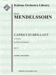 華麗なるカプリッチョ・Op.22（フェリックス・メンデルスゾーン)【Capriccio Brillant in B minor, Op. 22】