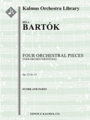 4つのオーケストラ作品・Op.12（ベラ・バルトーク）【Four Orchestral Pieces, Op. 12】