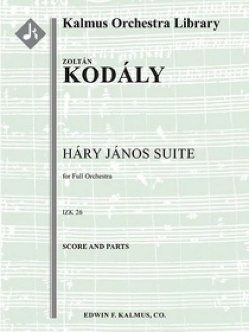 ハーリ・ヤーノシュ（ゾルターン・コダーイ)（スコアのみ）【Hary Janos Suite, IZK 26】