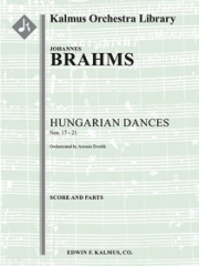 ハンガリー舞曲・Nos. 17-21（ヨハネス・ブラームス）【Hungarian Dances Nos. 17 through 21】