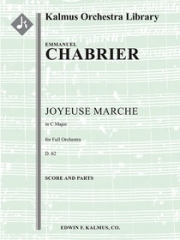 楽しい行進曲（エマニュエル・シャブリエ）【Joyeuse Marche, D. 62】