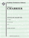 楽しい行進曲（エマニュエル・シャブリエ）【Joyeuse Marche, D. 62】
