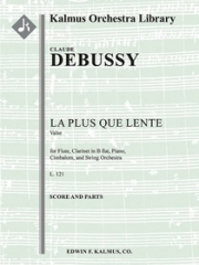 レントより遅く（クロード・ドビュッシー）【La Plus que Lente, L. 121】