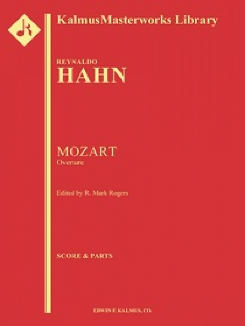 モーツァルト序曲  (レイナルド・アーン)（スコアのみ）【Mozart Overture】
