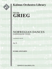 ノルウェー舞曲・Op.35（エドヴァルド・グリーグ）【Norwegian Dances, Op. 35】
