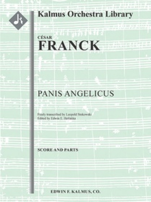 天使の糧（セザール・フランク）（スコアのみ）【Panis Angelicus】