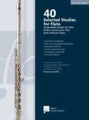 40の練習曲（ジュゼッペ・ガリボルディ）（フルート）【40 Selected Studies For Flute】
