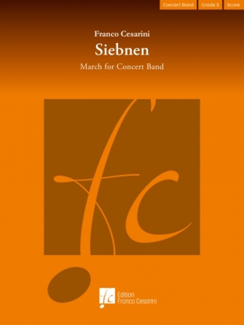 ジープネン（フランコ・チェザリーニ）（スコアのみ）【Siebnen】