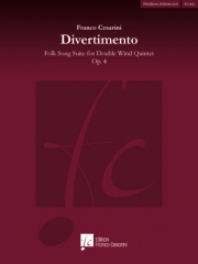 ディヴェルティメント・Op.4（フランコ・チェザリーニ） (木管十重奏)【Divertimento Op. 4】 フランコ・チェザリーニ