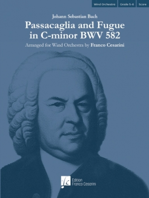 パッサカリアとフーガ・ハ短調（バッハ）（スコアのみ）【Passacaglia and Fugue in C-Minor, BWV 582】