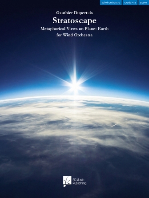 ストラトスケープ（ゴーティエ・デュペルテュイ）（スコアのみ）【Stratoscape: Metaphorical Views on Planet Earth】