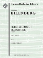 ピーターバラ・スレイライド （リヒャルト・アイレンベルク）【Petersborough Sleighride (Galop), Op. 57】