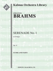 セレナーデ・No.1・ニ長調・Op.11（ヨハネス・ブラームス）【Serenade No. 1 in D, Op. 11】