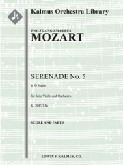 セレナーデ第5番・ニ長調・K. 204/213a  (モーツァルト)【Serenade No. 5 in D, K. 204/213a】