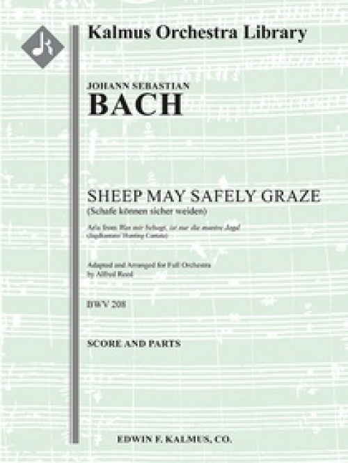 羊は静かに草をはみ（バッハ）（スコアのみ）【Sheep May Safely Graze】