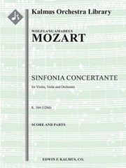 協奏交響曲・KV364/320d  (モーツァルト)【Sinfonia Concertante, K. 364/320d】