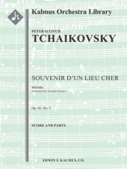 メロディー「なつかしい土地の想い出・Op.42」より (ピョートル・チャイコフスキー)【Souvenir d'un Lieu Cher, Op. 42; No. 3: Melodie】
