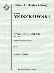 スペイン舞曲・Op.12・No.2＆5（モーリッツ・モシュコフスキ）【Spanish Dances, Op. 12; Nos. 2 and 5】