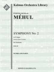 交響曲第2番・二長調・IEM 20  (エティエンヌ＝ニコラ・メユール)【Symphony No. 2 in D, IEM 20】