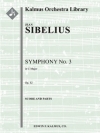 交響曲第3番・ハ長調・Op.52（ジャン・シベリウス）【Symphony No. 3 in C, Op. 52】