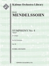 交響曲第4番・イ長調・Op.90「イタリアン」  (フェリックス・メンデルスゾーン)【Symphony No. 4 in A, Op. 90 "Italian"】