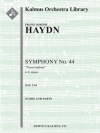 交響曲第44番・ホ短調「悲しみ」（フランツ・ヨーゼフ・ハイドン）【Symphony No. 44 in E minor 'Trauersinfonie' 】