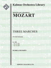 3つのマーチ・K. 408  (モーツァルト)【Three Marches, K. 408】