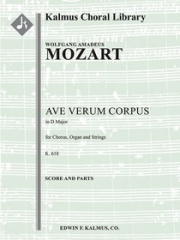 アヴェ・ヴェルム・コルプス・K.618  (モーツァルト)【Ave Verum Corpus, K. 618】