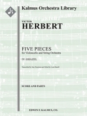 ガゼル  (ヴィクター・ハーバード)【Five Pieces for Cello and Orchestra: IV. Ghazel】