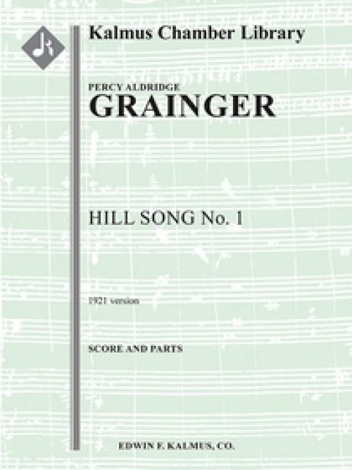 ヒル・ソング第1番（パーシー・グレインジャー）（スコアのみ）【Hill Song No. 1】