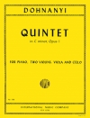 五重奏曲・ハ短調・Op.1（エルンスト・フォン・ドホナーニ）（弦楽四重奏+ピアノ）【Quintet in C minor, Opus 1】