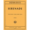 セレナーデ・ハ長調・Op.10（エルンスト・フォン・ドホナーニ）（弦楽三重奏）【Serenade in C major, Opus 10】