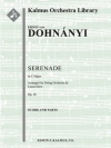 セレナーデ・ハ長調・Op.10（エルンスト・フォン・ドホナーニ）【Serenade in C Major for String Orchestra, Op. 10】